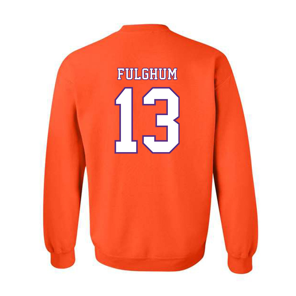 Clemson - NCAA Football : Parker Fulghum - Replica Shersey Crewneck Sweatshirt-1
