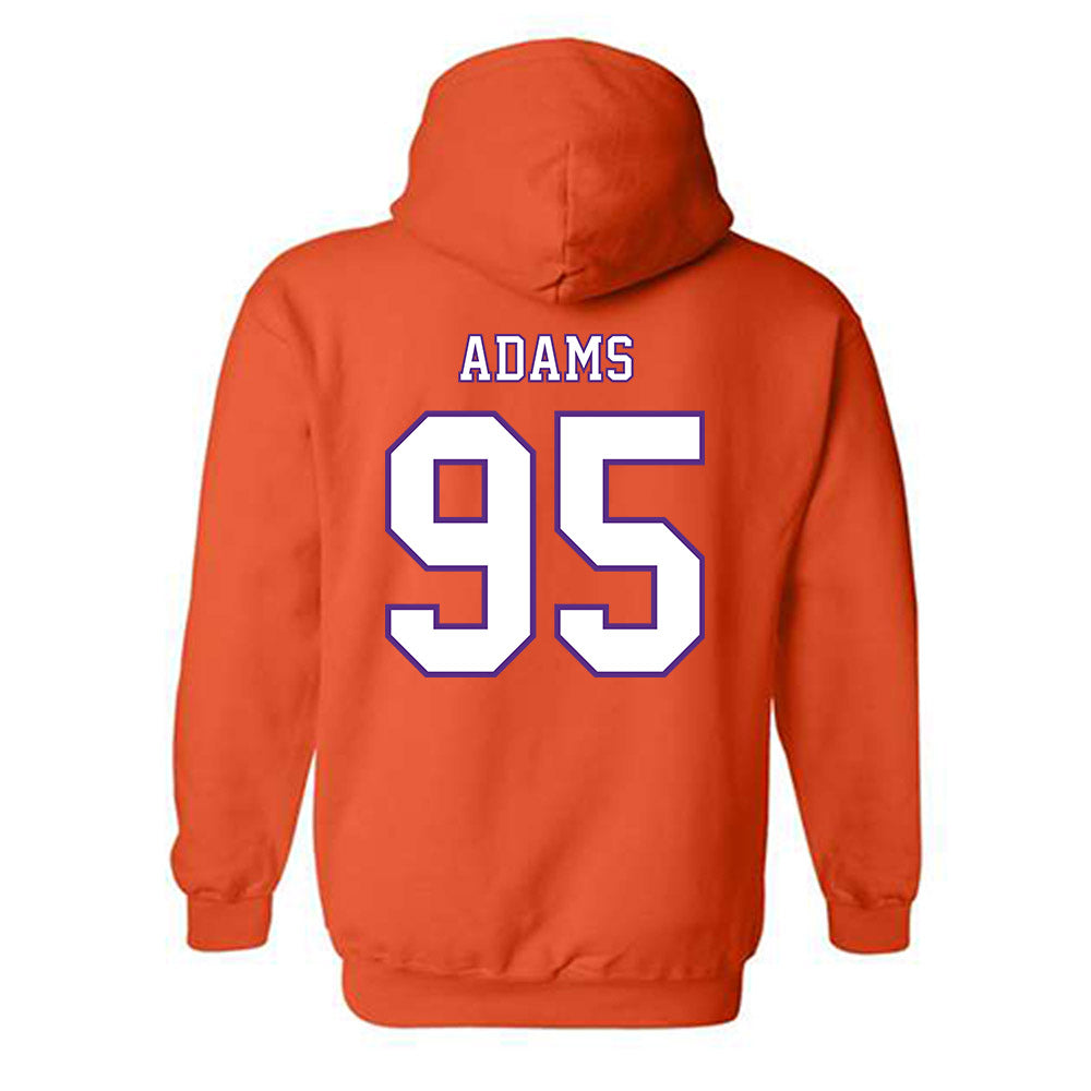 Clemson - NCAA Football : Amare Adams - Replica Shersey Hooded Sweatshirt-1