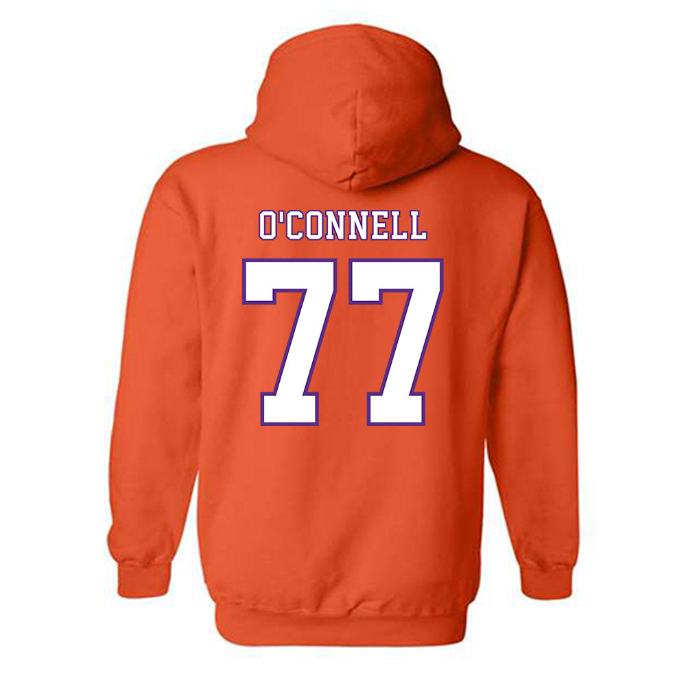 Clemson - NCAA Football : Ronan O'Connell - Replica Shersey Hooded Sweatshirt-1