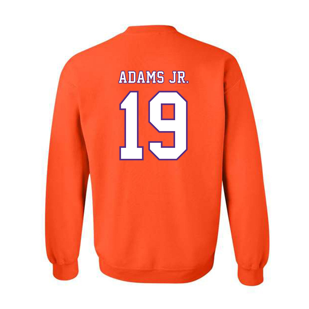 Clemson - NCAA Football : Keith Adams Jr. - Replica Shersey Crewneck Sweatshirt-1