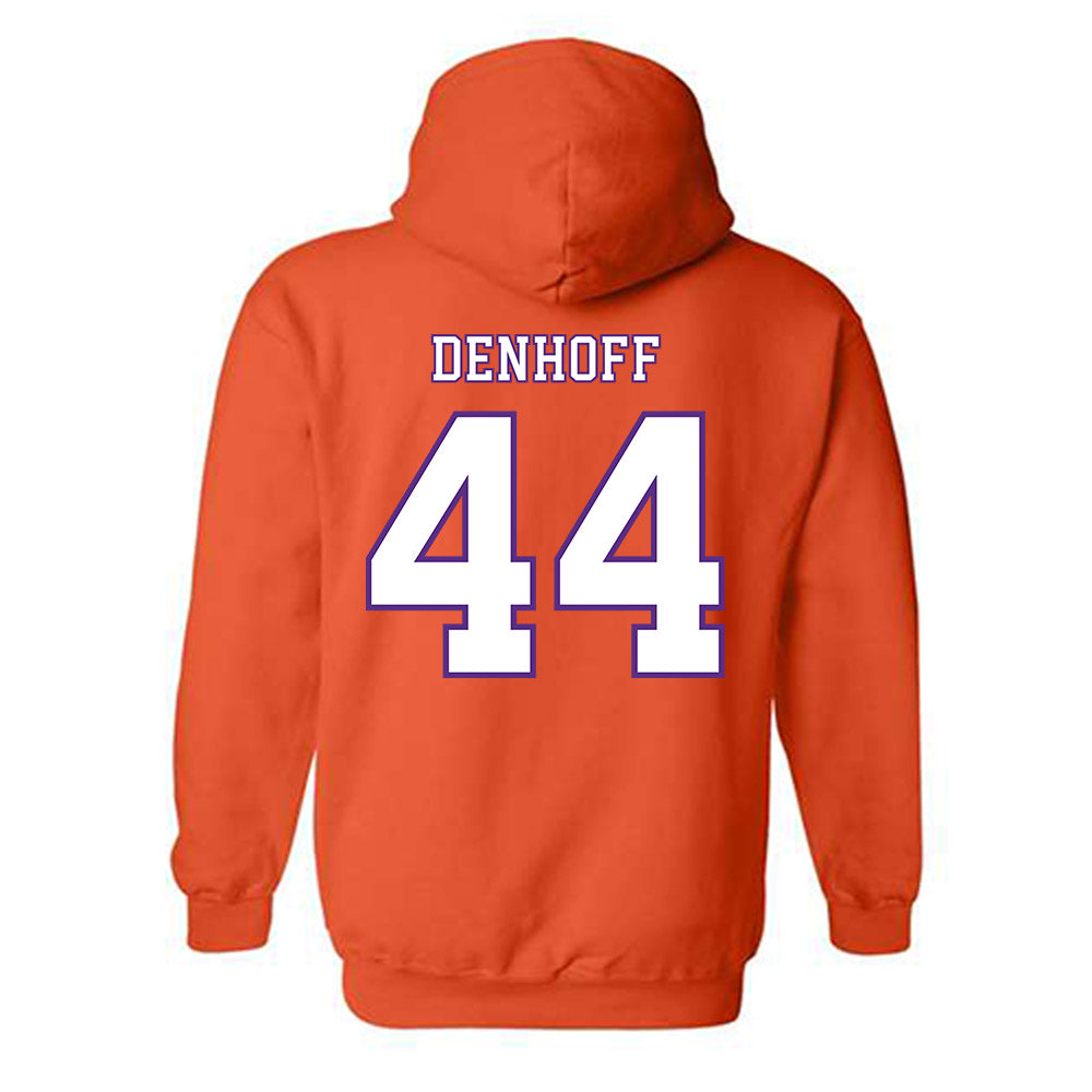 Clemson - NCAA Football : Cade Denhoff - Replica Shersey Hooded Sweatshirt-1