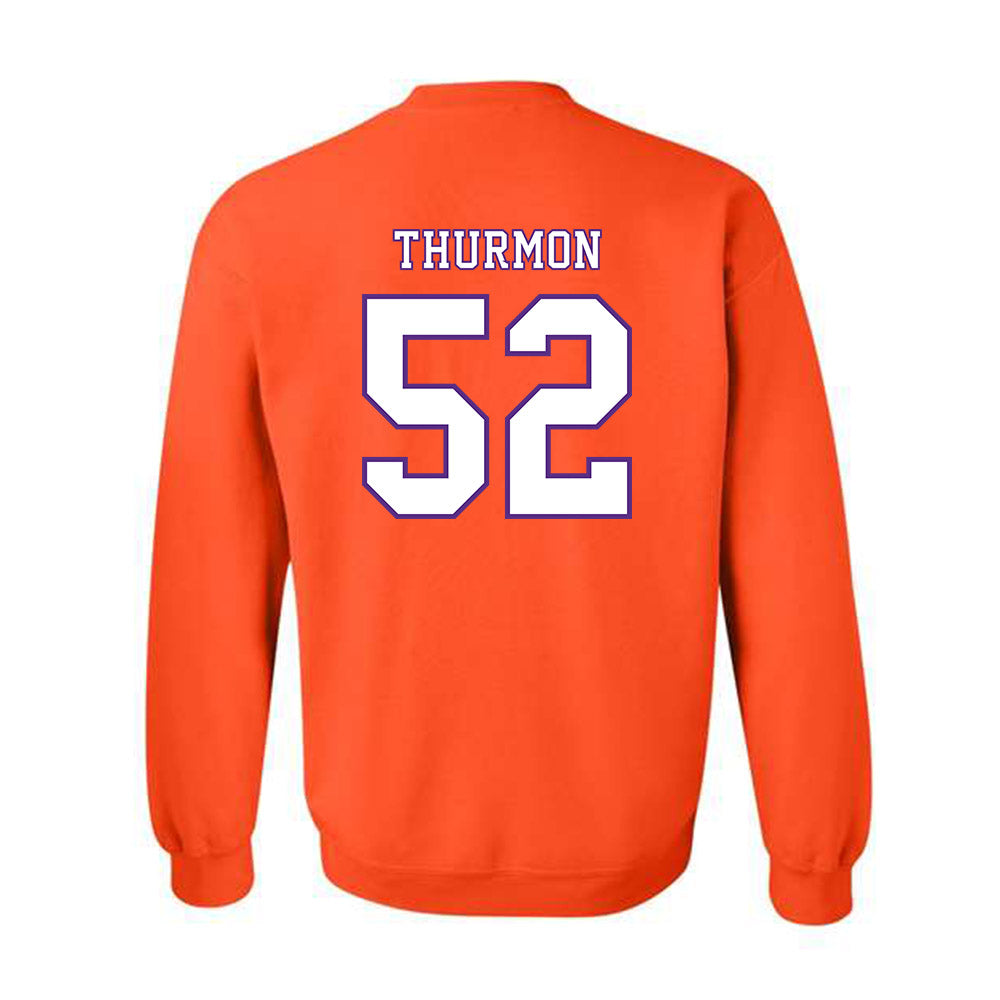 Clemson - NCAA Football : Elyjah Thurmon - Replica Shersey Crewneck Sweatshirt