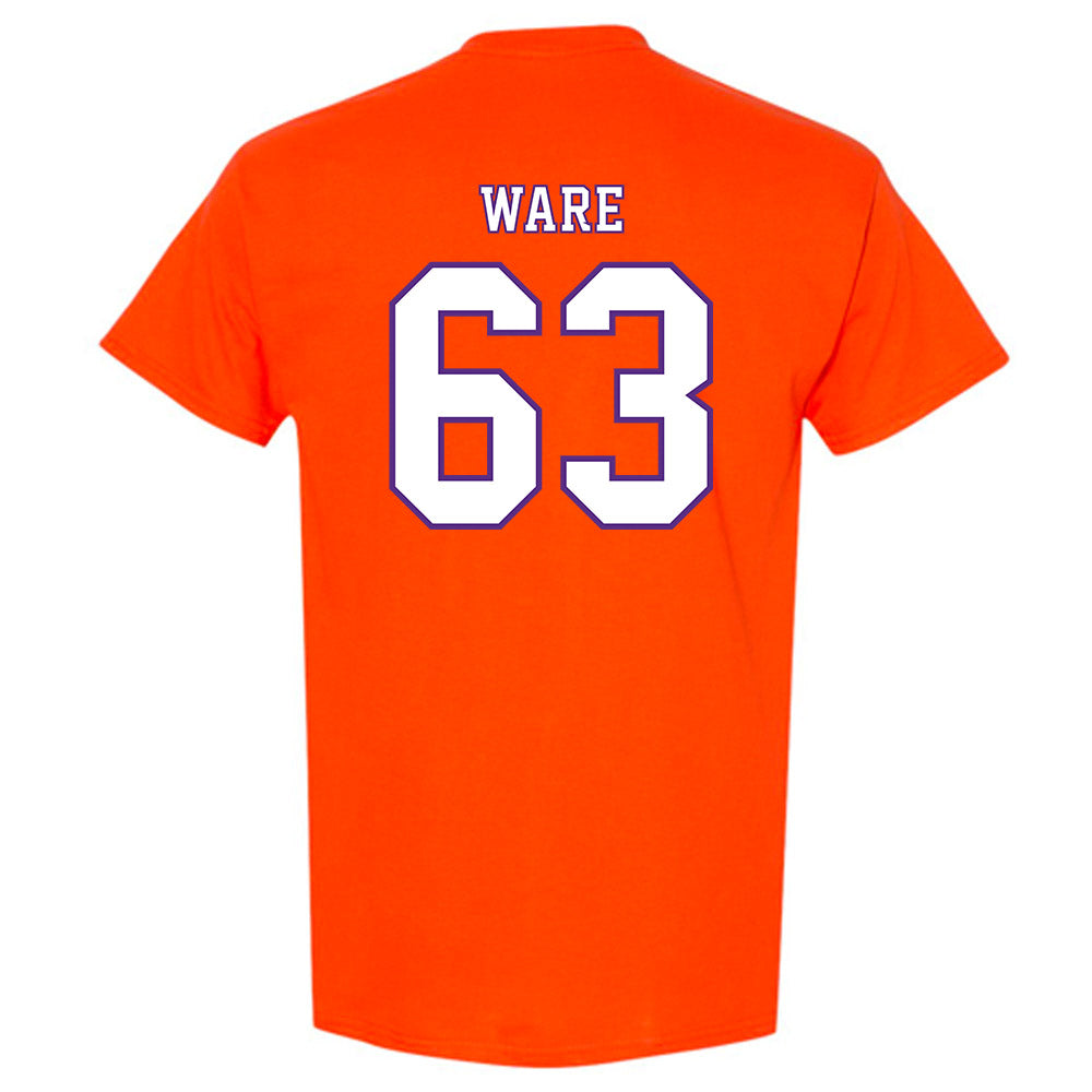 Clemson - NCAA Football : Easton Ware - Replica Shersey T-Shirt-1
