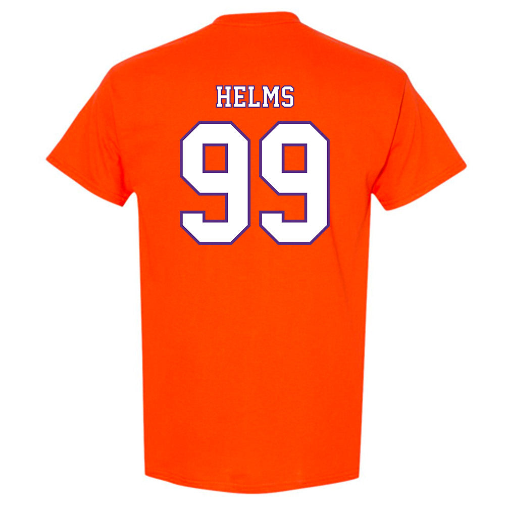 Clemson - NCAA Football : Hunter Helms - Replica Shersey T-Shirt-1
