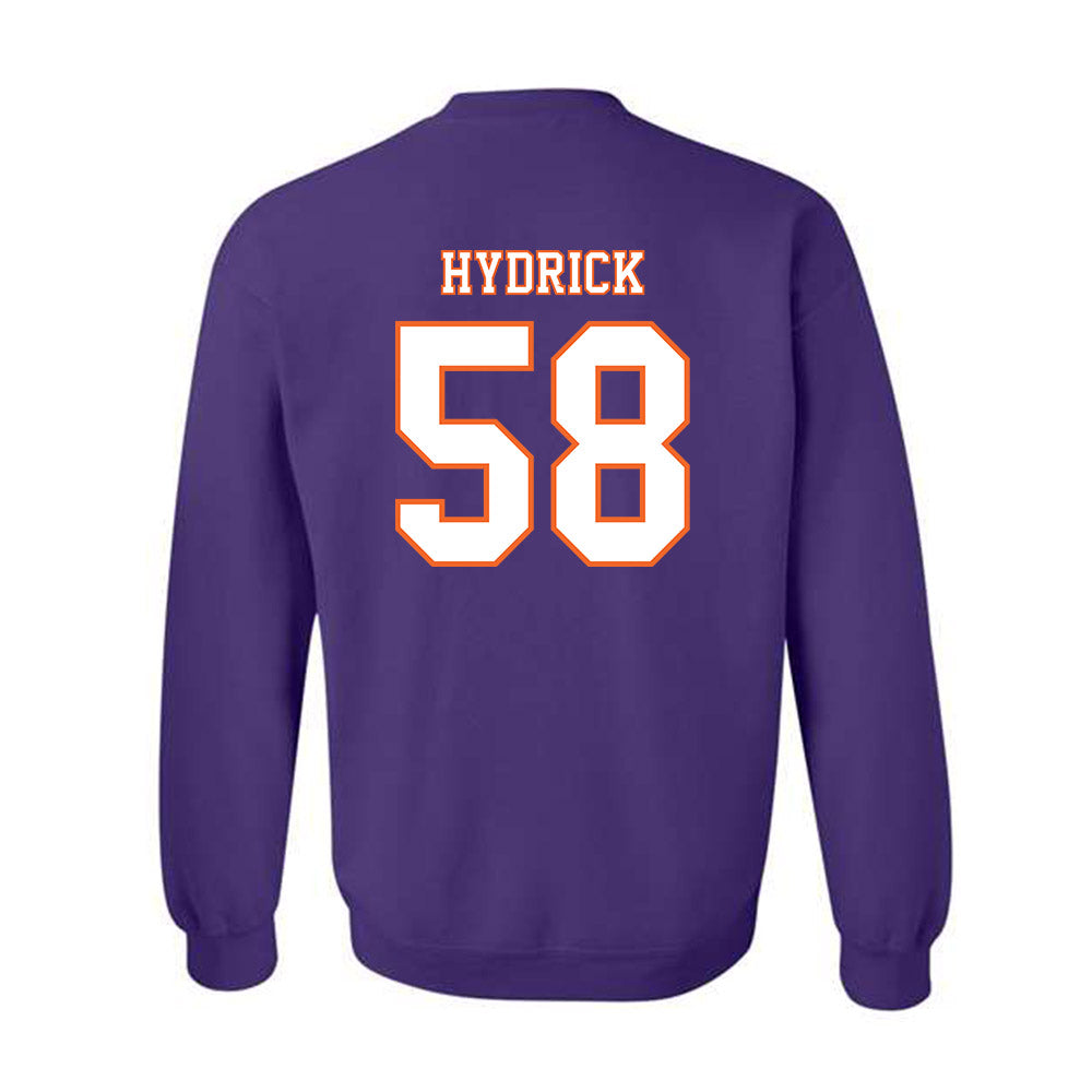 Clemson - NCAA Football : Aidan Hydrick - Replica Shersey Crewneck Sweatshirt
