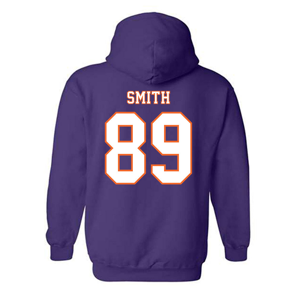 Clemson - NCAA Football : Jack Smith - Replica Shersey Hooded Sweatshirt-1