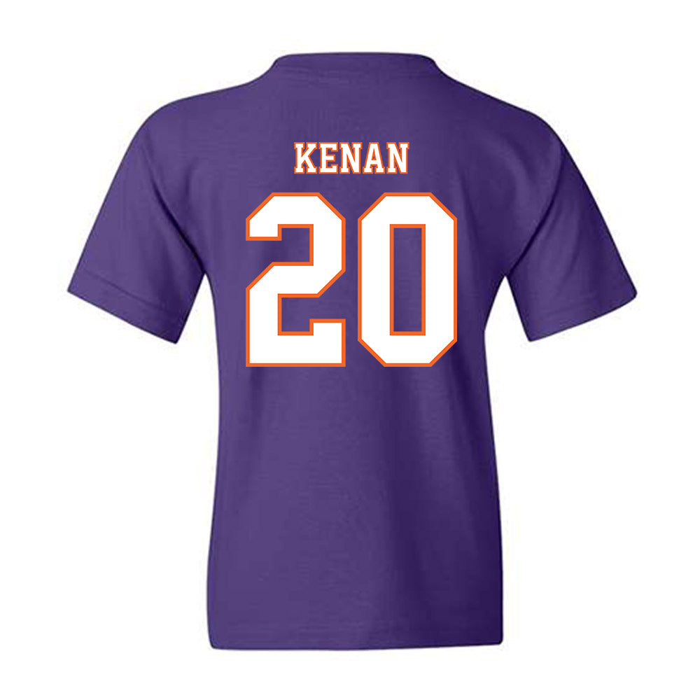 Clemson - NCAA Football : Jakarrion Kenan - Replica Shersey Youth T-Shirt-1