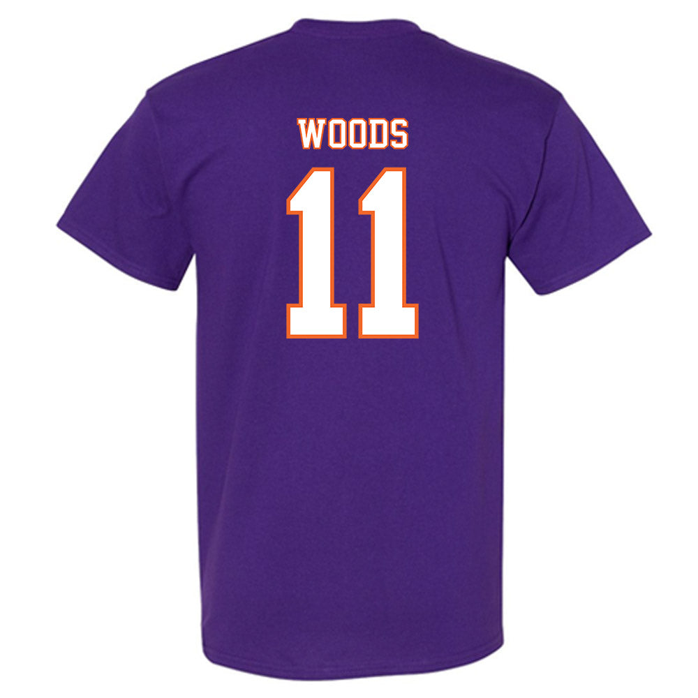 Clemson - NCAA Football : Peter Woods - Replica Shersey T-Shirt-1