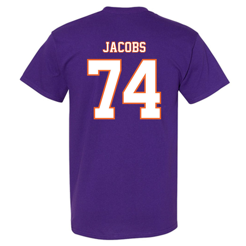 Clemson - NCAA Football : Brayden Jacobs - Replica Shersey T-Shirt-1