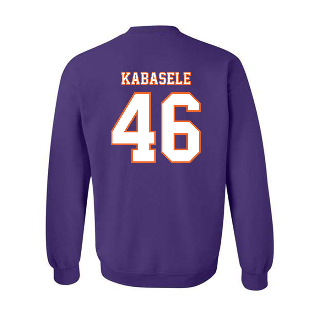 Clemson - NCAA Football : Philippe Kabasele - Replica Shersey Crewneck Sweatshirt
