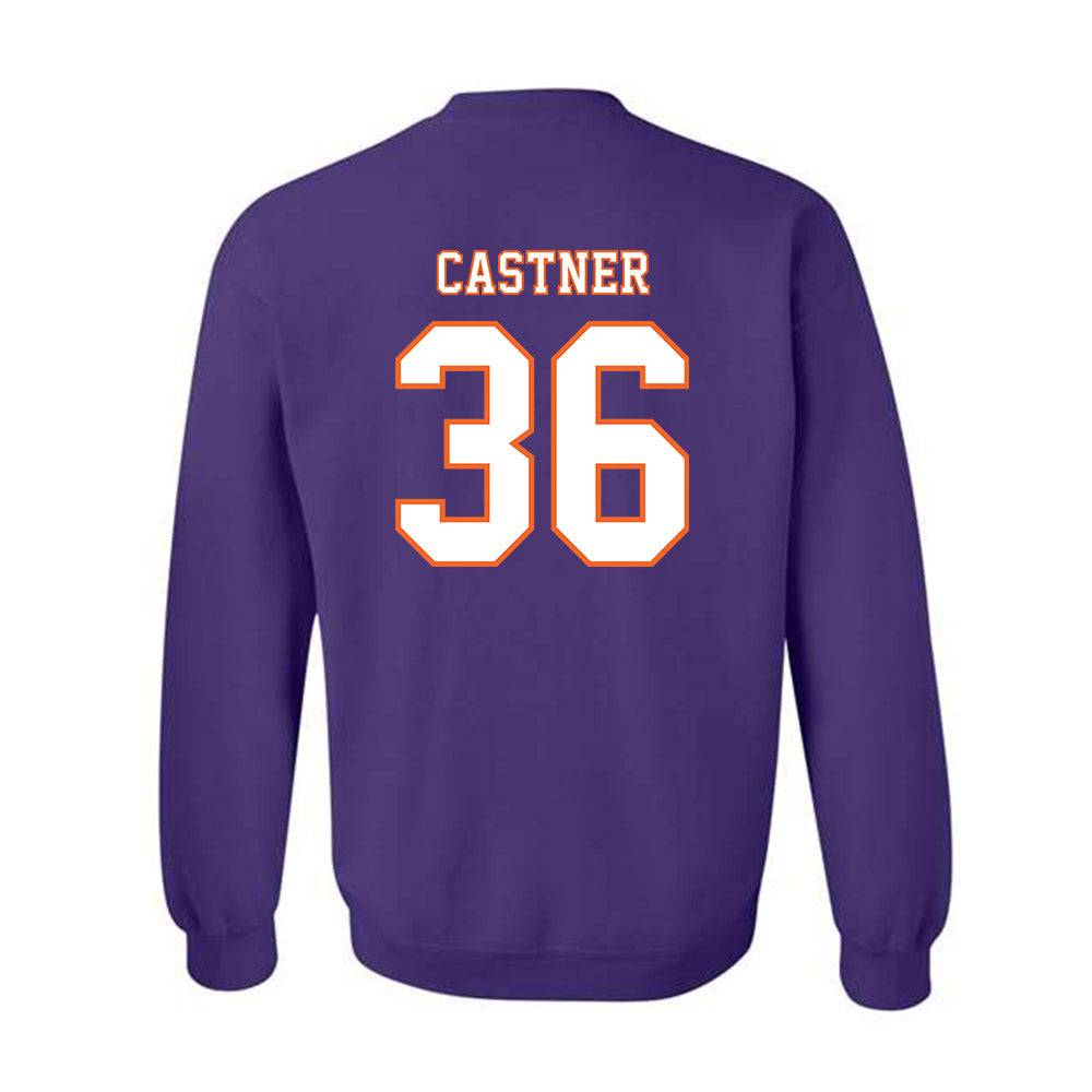Clemson - NCAA Football : Quinn Castner - Replica Shersey Crewneck Sweatshirt-1