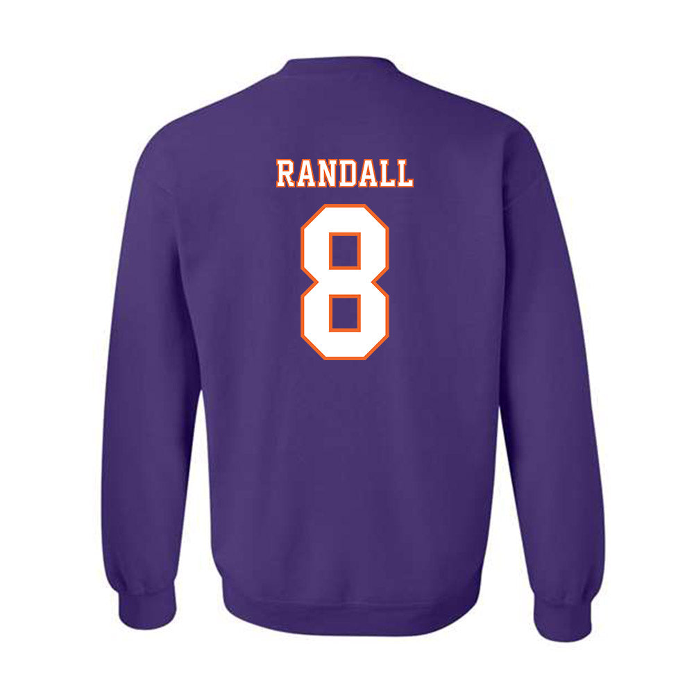 Clemson - NCAA Football : Adam Randall - Replica Shersey Crewneck Sweatshirt-1