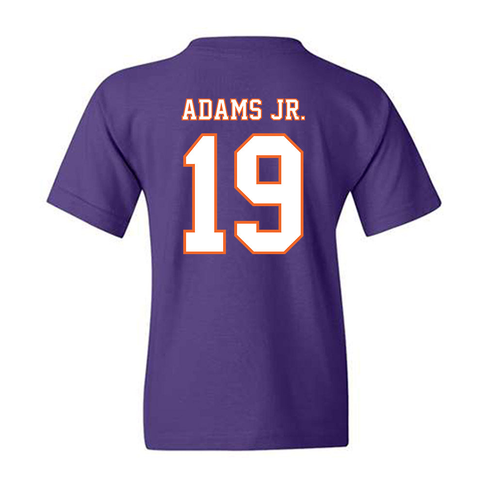 Clemson - NCAA Football : Keith Adams Jr. - Replica Shersey Youth T-Shirt-1