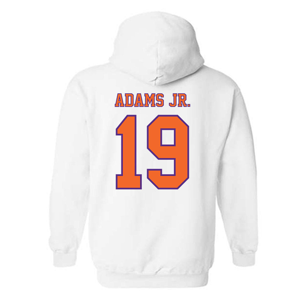 Clemson - NCAA Football : Keith Adams Jr. - Replica Shersey Hooded Sweatshirt-1