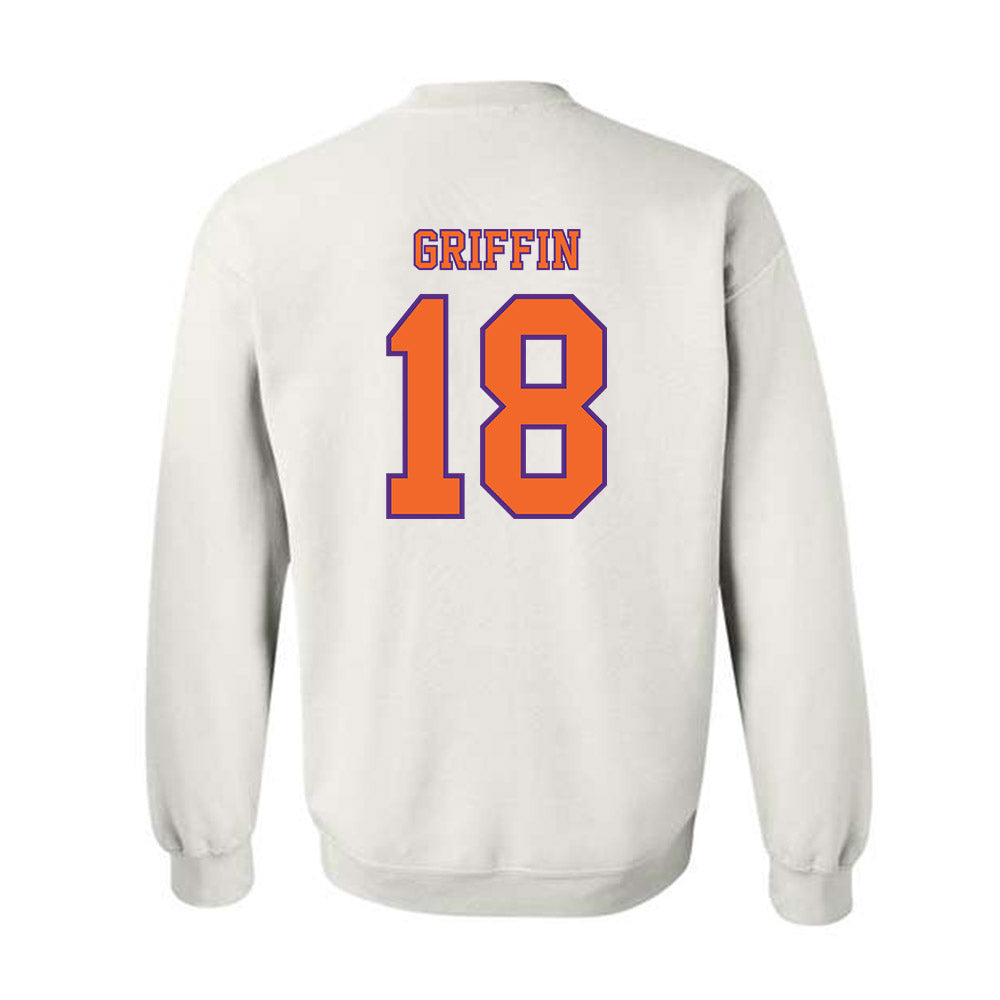 Clemson - NCAA Football : Kylon Griffin - Replica Shersey Crewneck Sweatshirt