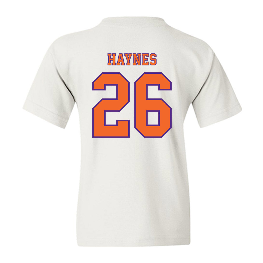 Clemson - NCAA Football : Jay Haynes - Replica Shersey Youth T-Shirt-1