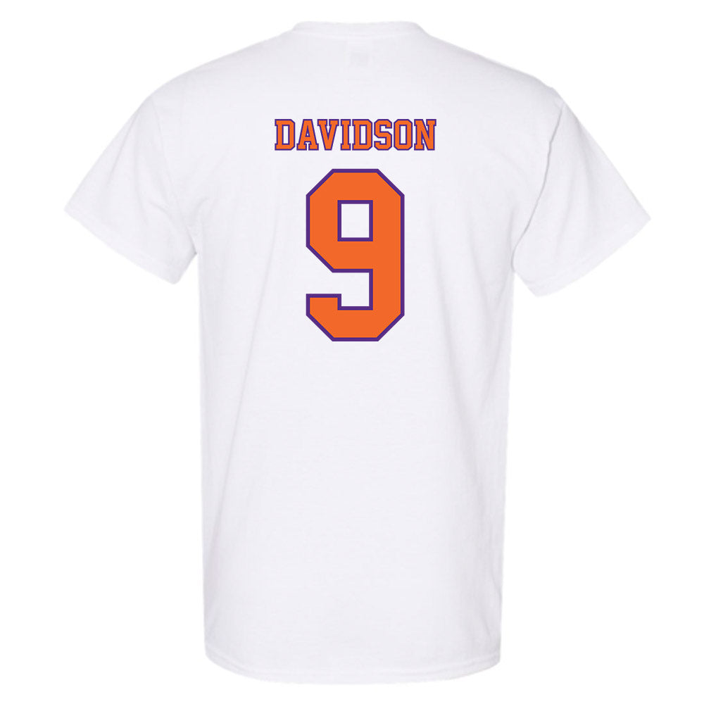Clemson - NCAA Football : Gideon Davidson - Replica Shersey T-Shirt-1