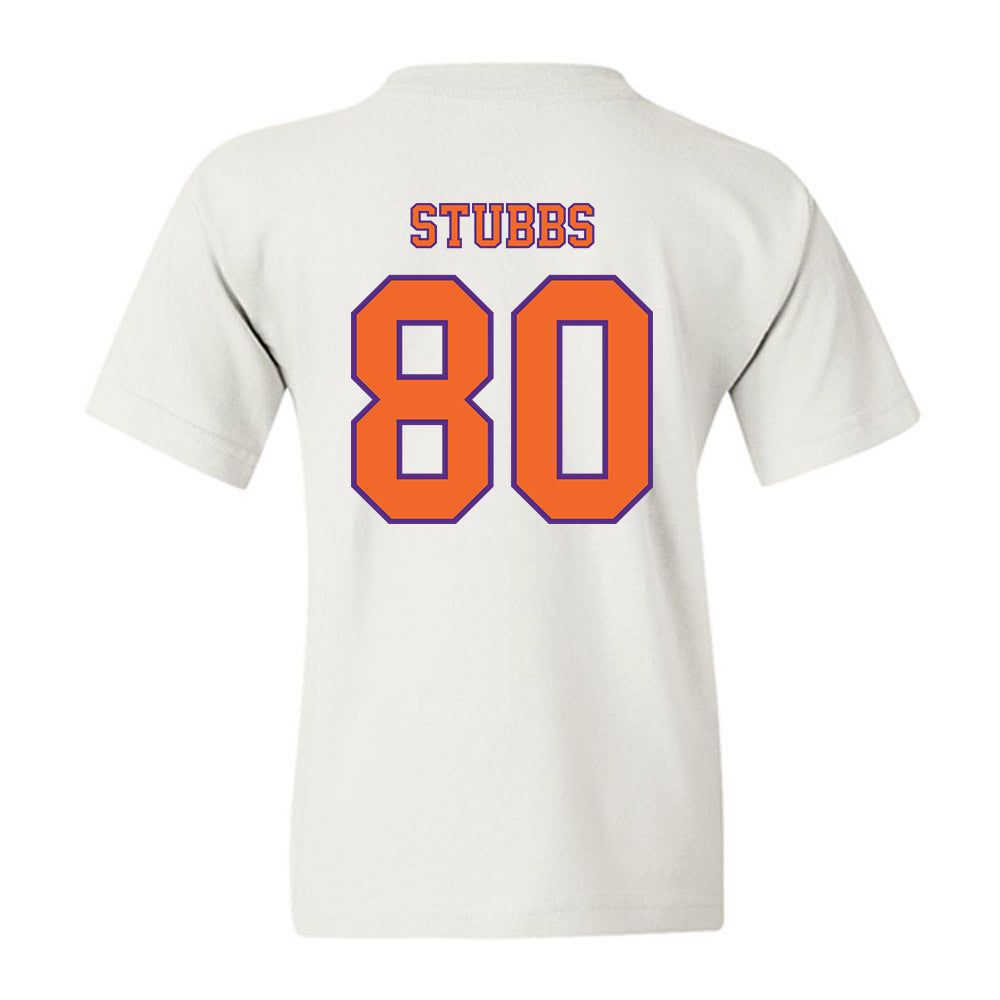 Clemson - NCAA Football : Luke Stubbs - Replica Shersey Youth T-Shirt-1