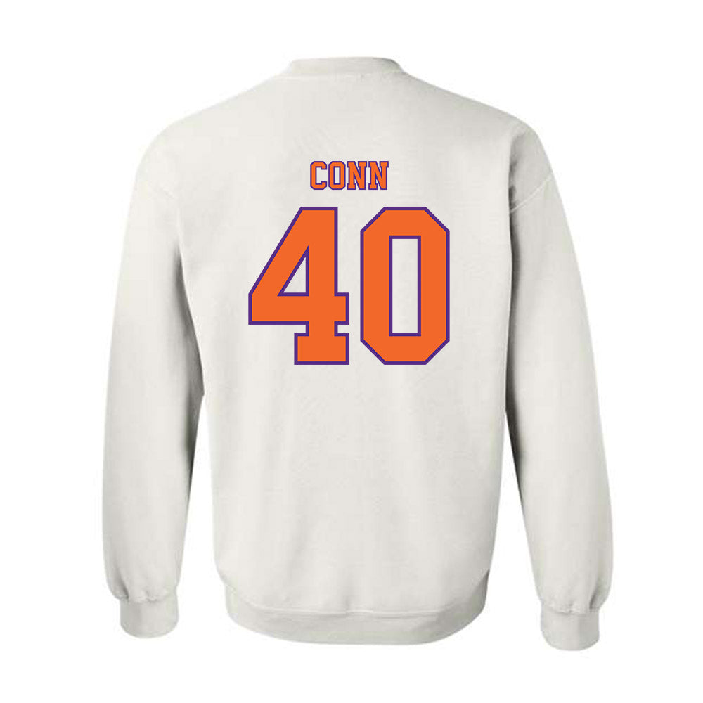 Clemson - NCAA Football : Brodey Conn - Replica Shersey Crewneck Sweatshirt-1
