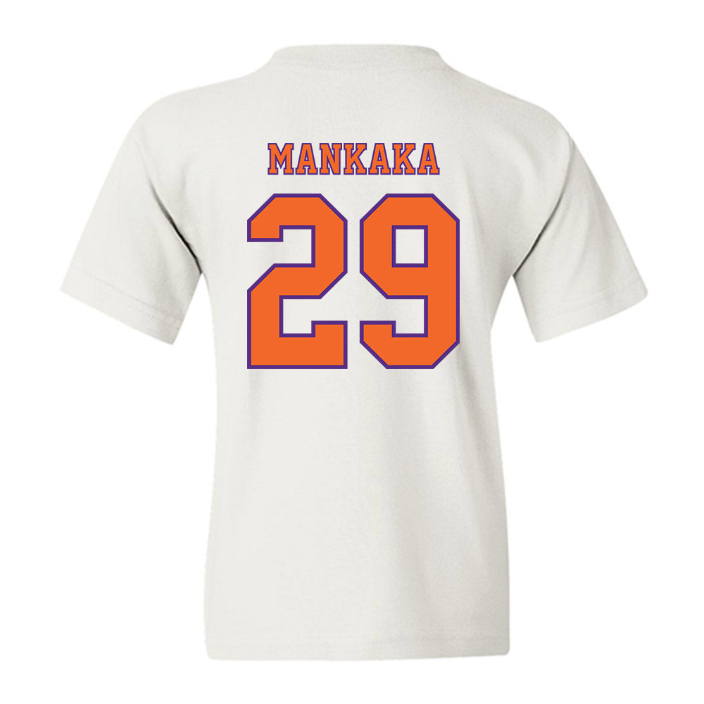 Clemson - NCAA Football : Mike Mankaka - Replica Shersey Youth T-Shirt-1