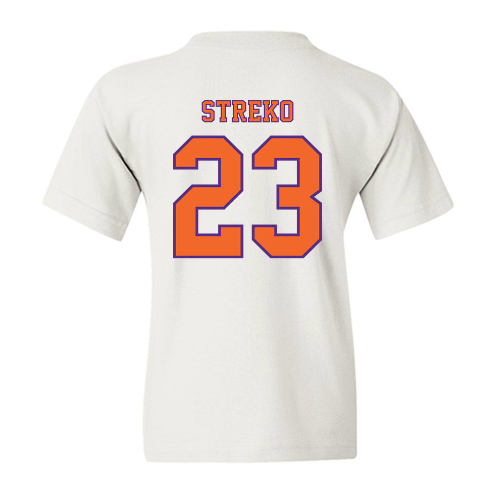 Clemson - NCAA Football : Peyton Streko - Replica Shersey Youth T-Shirt-1