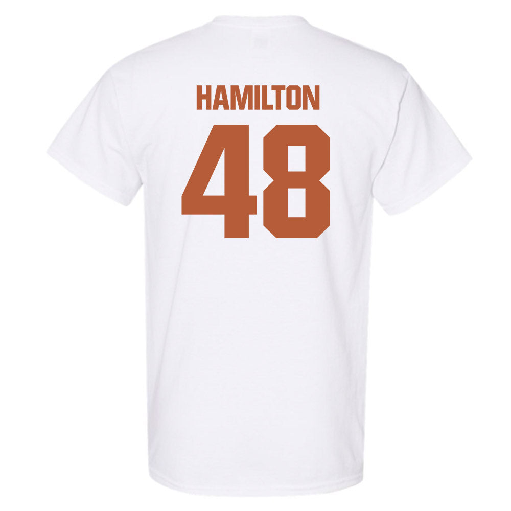 Texas - NCAA Baseball : Hudson Hamilton - T-Shirt-1