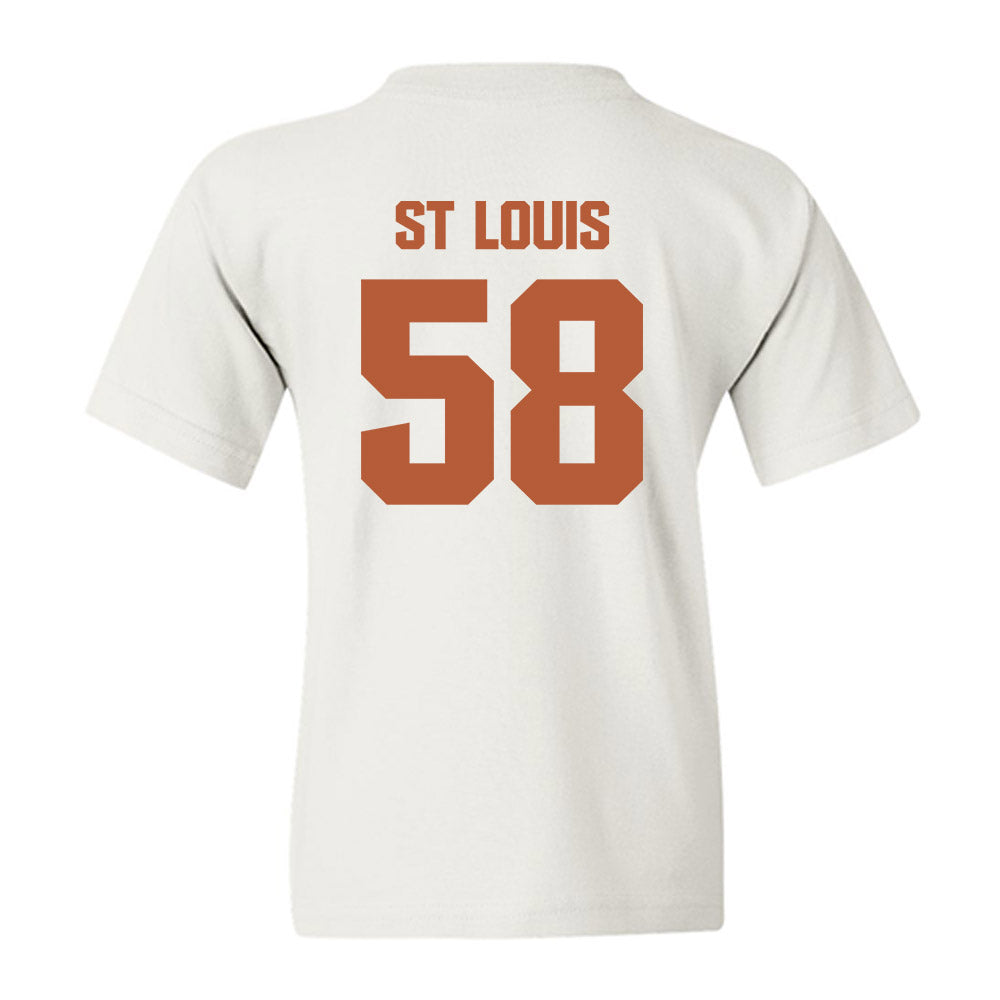 Texas - NCAA Football : Lance St Louis - Youth T-Shirt-1