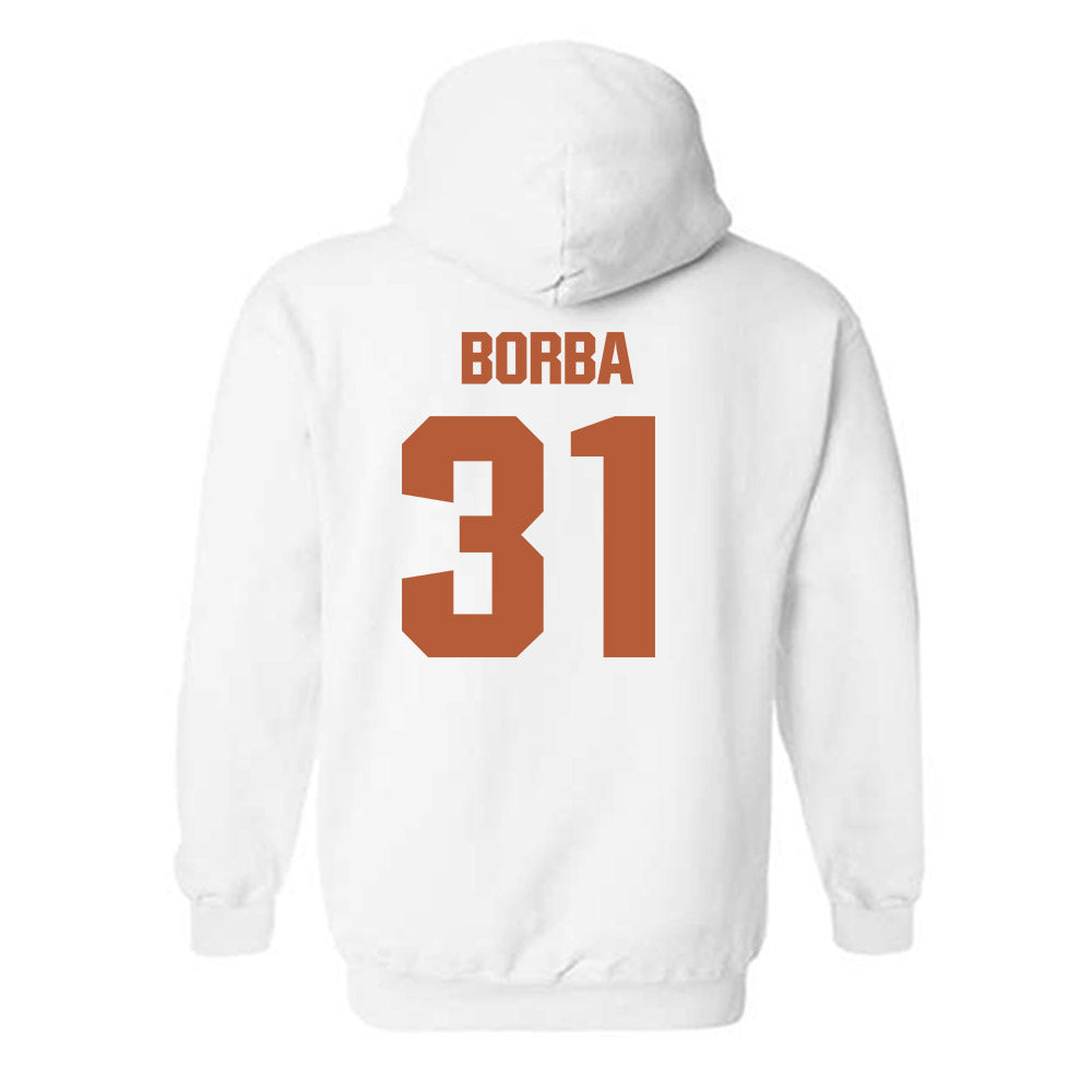 Texas - NCAA Baseball : Casey Borba - Hooded Sweatshirt-1