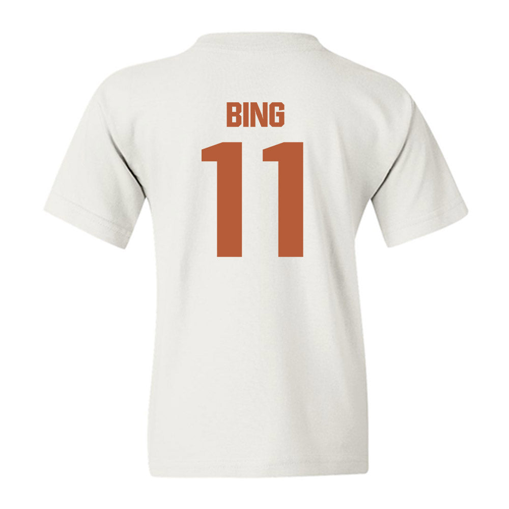 Texas - NCAA Baseball : Kade Bing - Youth T-Shirt-1