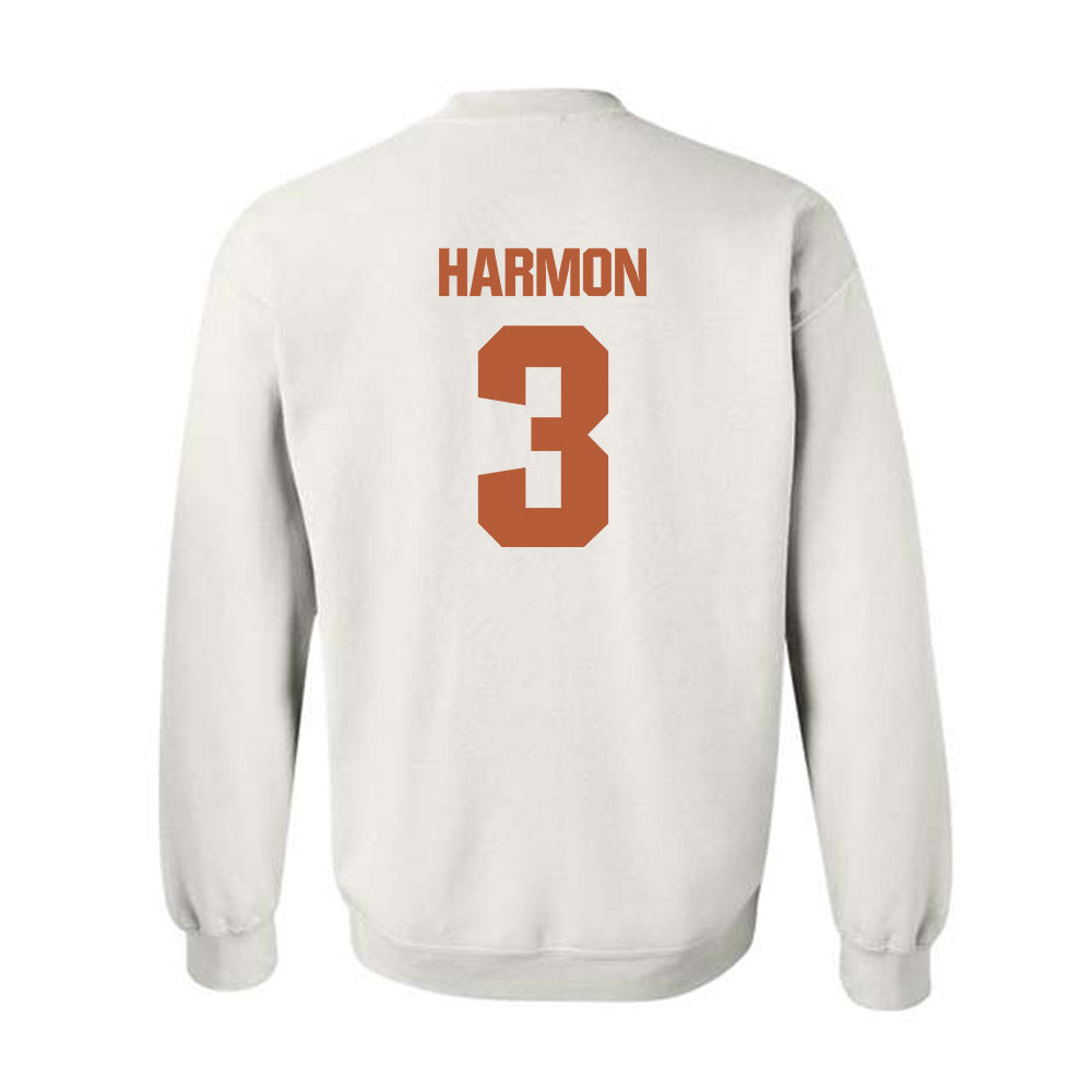 Texas - NCAA Women's Basketball : Rori Harmon - Crewneck Sweatshirt-1
