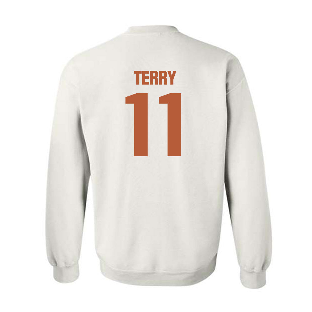 Texas - NCAA Football : Michael Terry - Classic Shersey Crewneck Sweatshirt-1