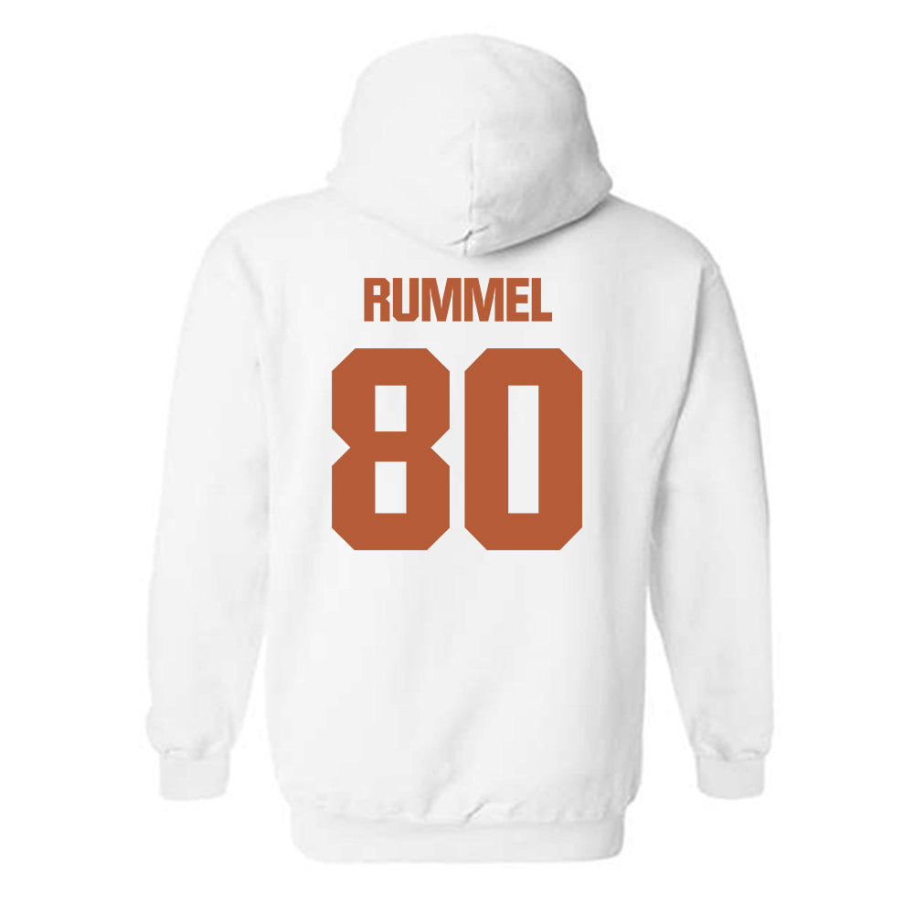 Texas - NCAA Baseball : Cooper Rummel - Classic Shersey Hooded Sweatshirt-1
