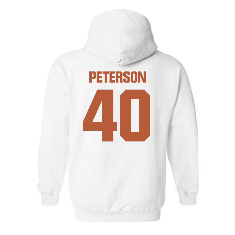 Texas - NCAA Baseball : Blake Peterson - Classic Shersey Hooded Sweatshirt