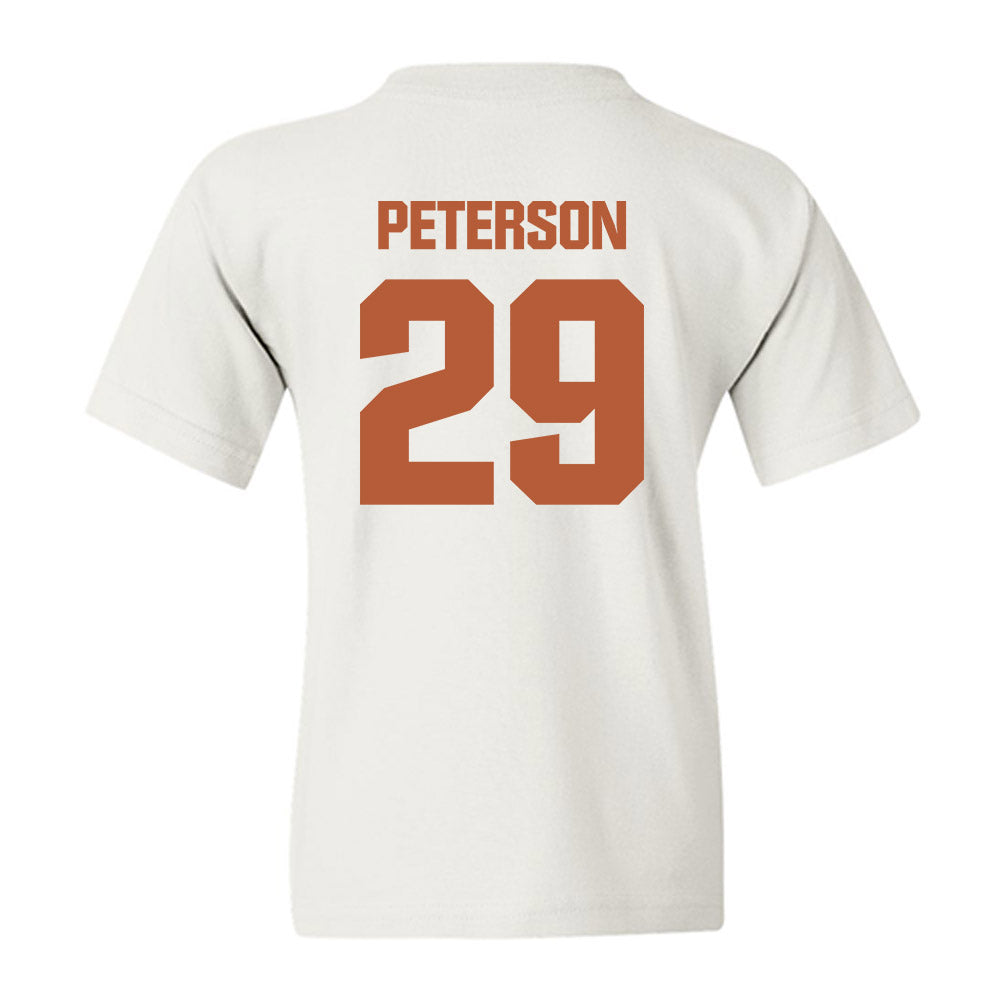 Texas - NCAA Baseball : Blake Peterson - Classic Shersey Youth T-Shirt-1