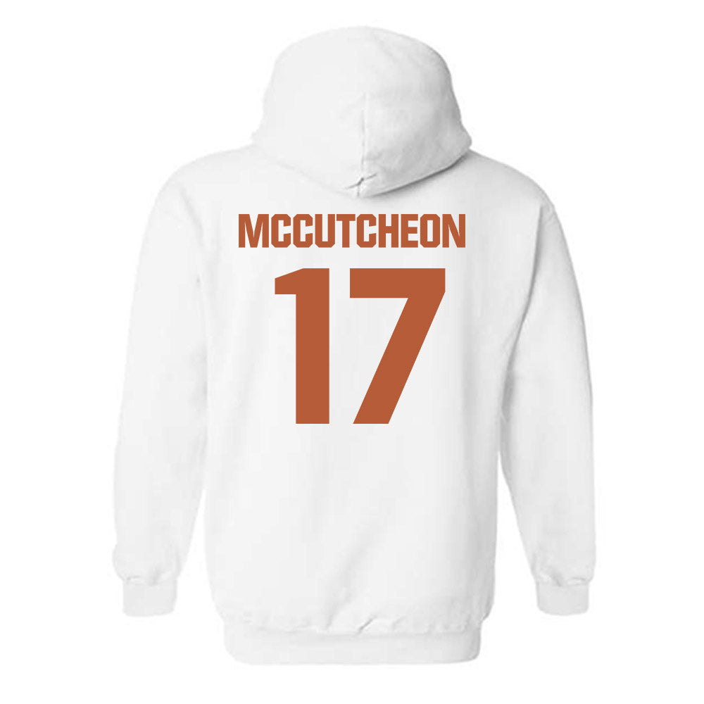 Texas - NCAA Football : Daylan Mccutcheon - Classic Shersey Hooded Sweatshirt-1
