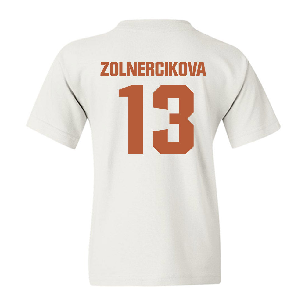 Texas - NCAA Beach Volleyball : Karin Zolnercikova - Classic Shersey Youth T-Shirt-1