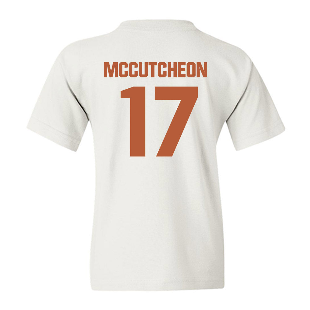 Texas - NCAA Football : Daylan Mccutcheon - Classic Shersey Youth T-Shirt-1