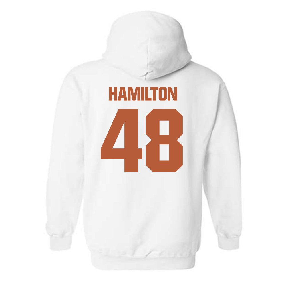 Texas - NCAA Baseball : Hudson Hamilton - Hooded Sweatshirt-1