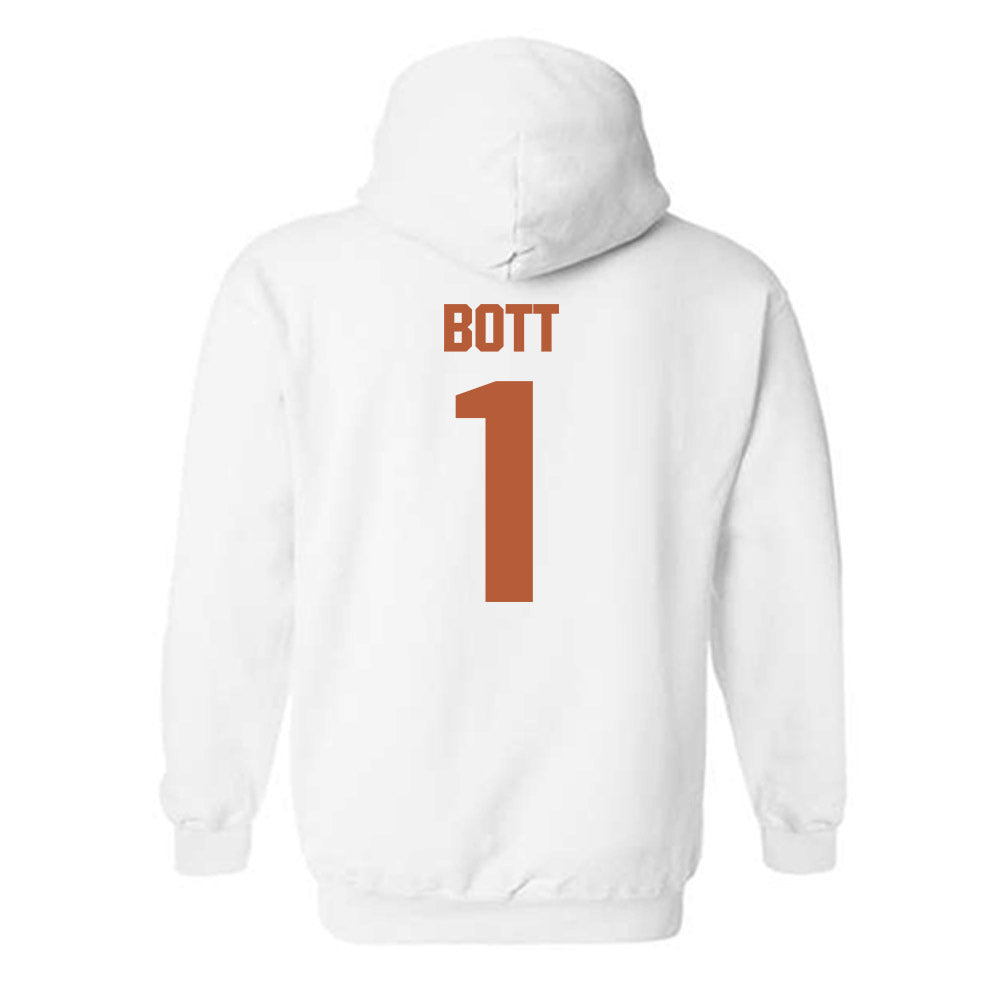 Texas - NCAA Men's Basketball : Cole Bott - Hooded Sweatshirt-1