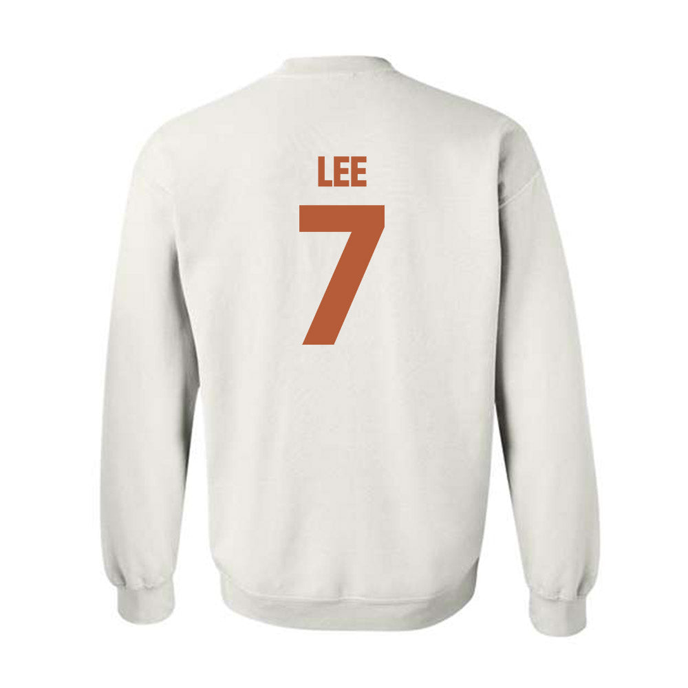 Texas - NCAA Women's Basketball : Jordan Lee - Crewneck Sweatshirt-1