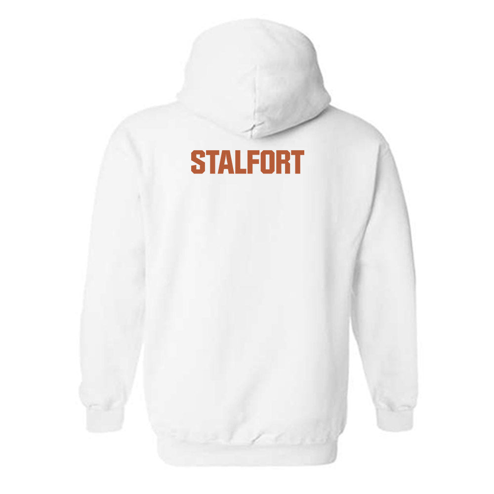 Texas - NCAA Women's Swimming & Diving : Amanda Stalfort - Hooded Sweatshirt-1