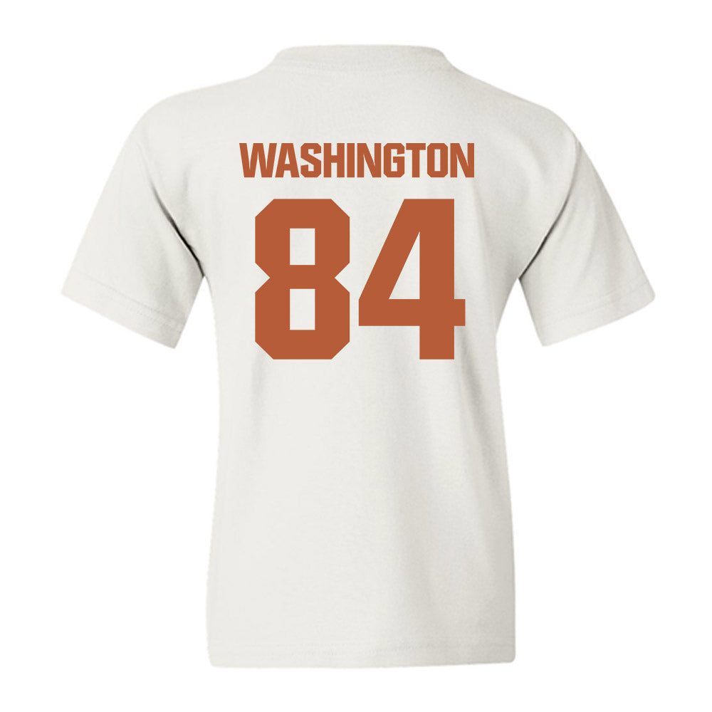 Texas - NCAA Football : Jordan Washington - Youth T-Shirt-1