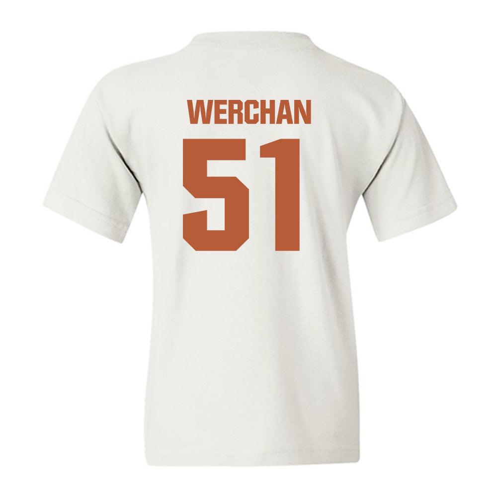 Texas - NCAA Baseball : Seth Werchan - Youth T-Shirt-1