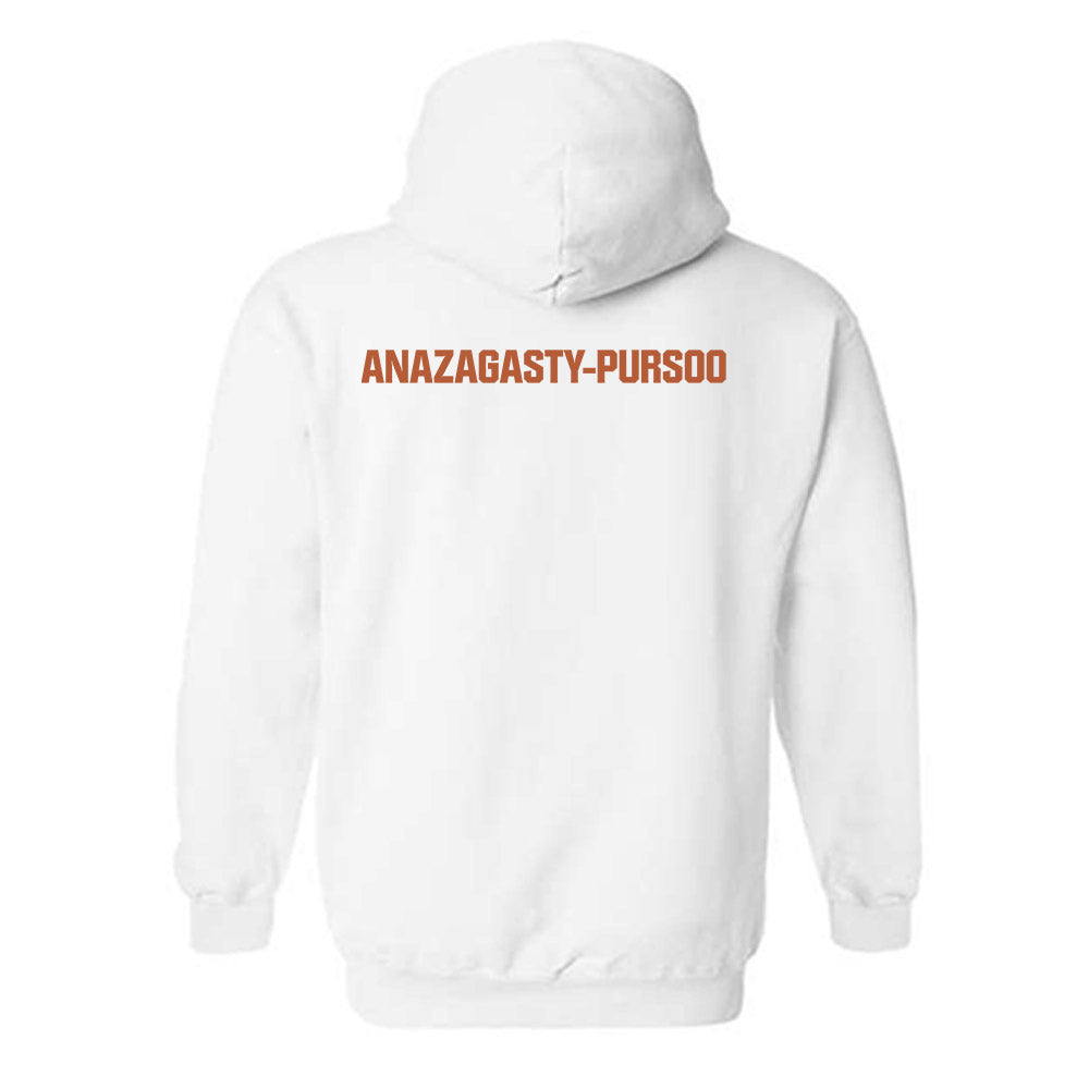 Texas - NCAA Women's Tennis : Ariana Anazagasty-Pursoo - Hooded Sweatshirt-1