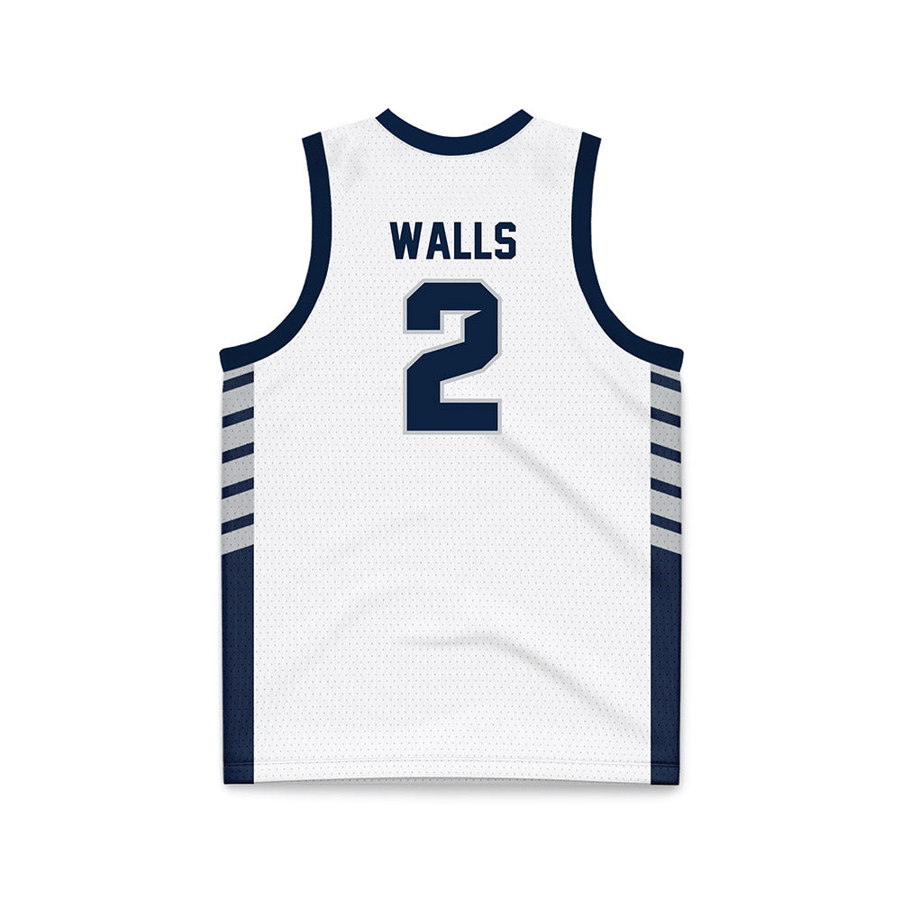 Samford - NCAA Men's Basketball : Lukas Walls - 2024 White Basketball Jersey