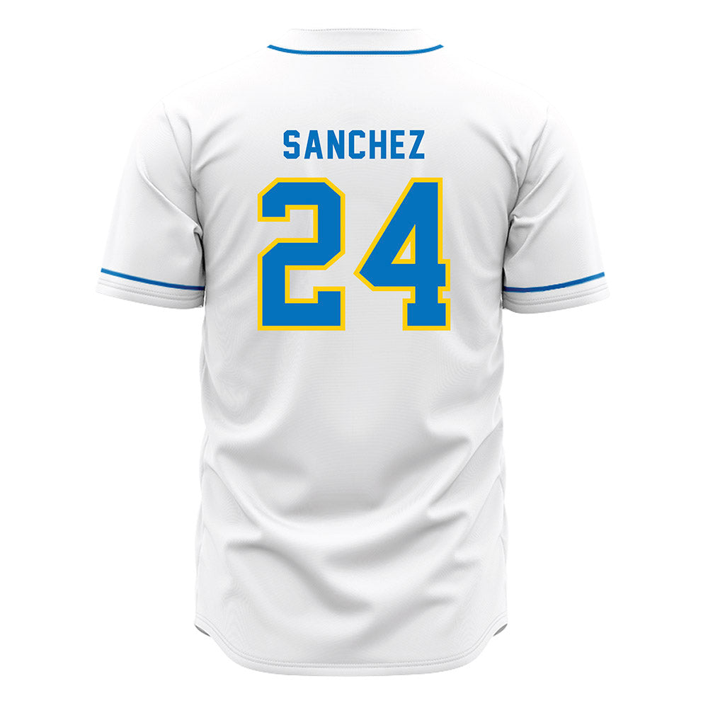 Rollins - NCAA Baseball : Jordan Sanchez - White Jersey-1