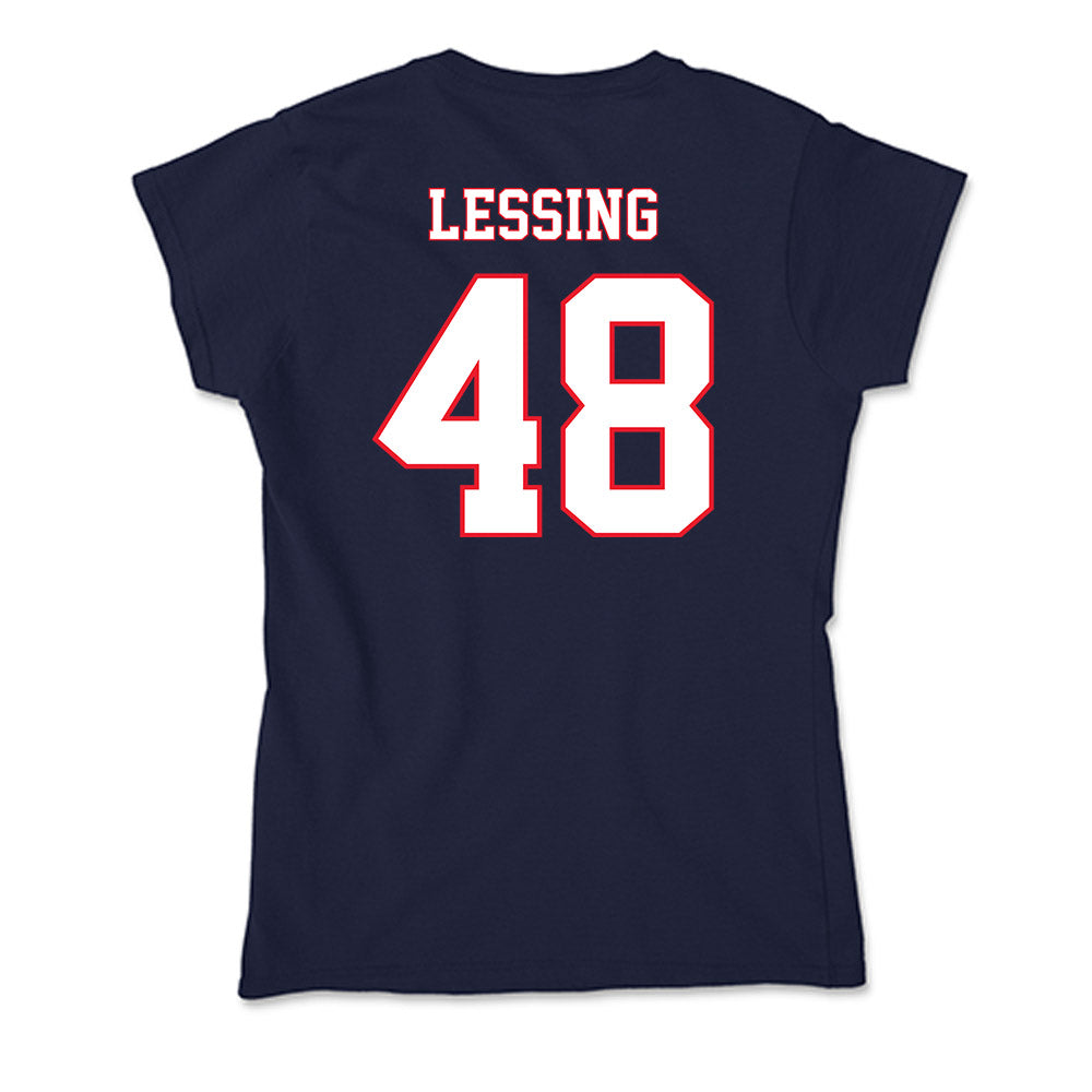 UConn - NCAA Baseball : Justin Lessing - Soft Style Women’s T-Shirt-1