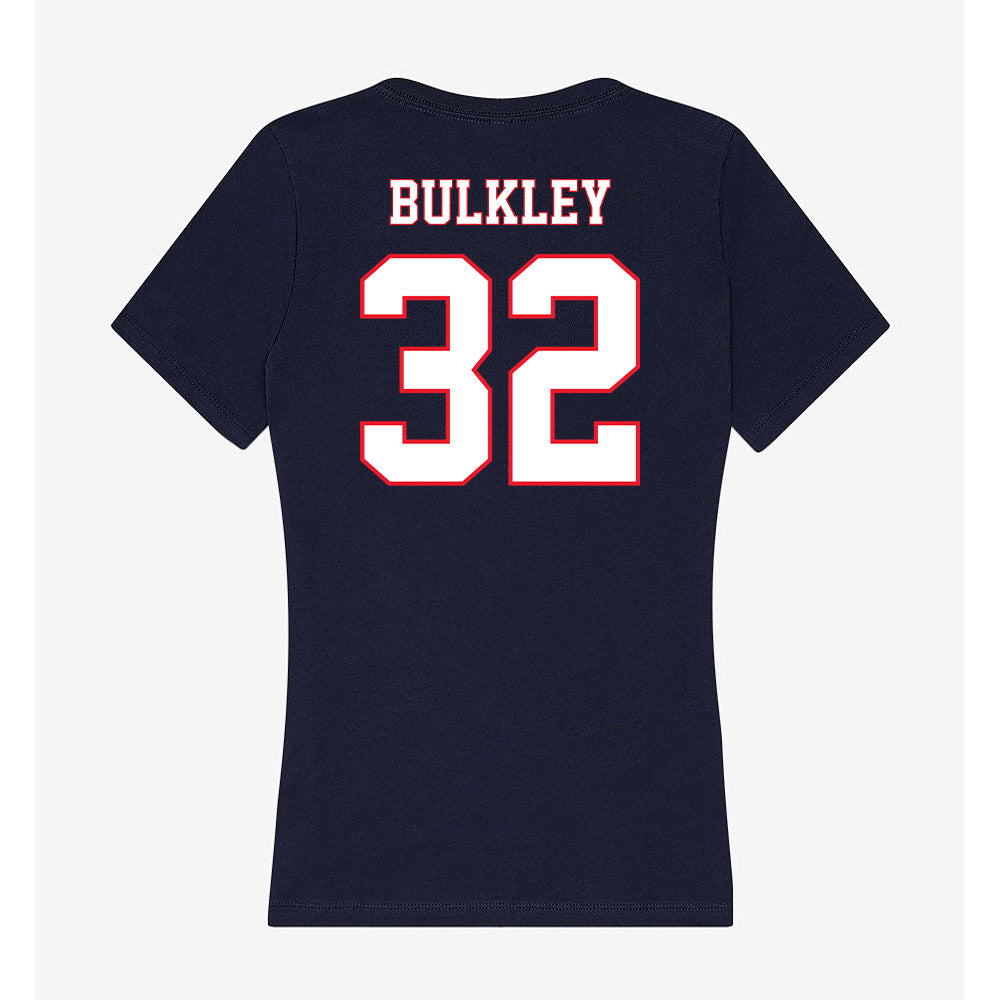 UConn - NCAA Women's Lacrosse : Brooke Bulkley - Women's V-Neck T-Shirt-1