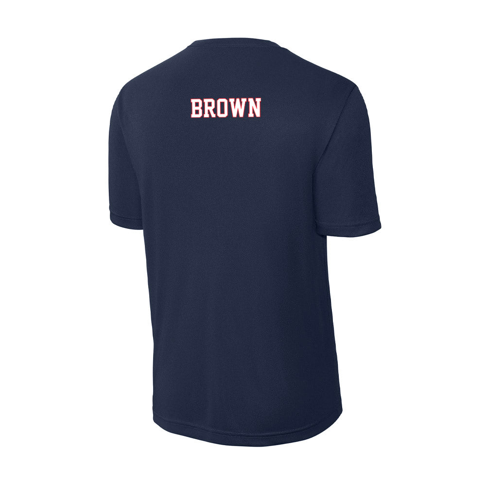UConn - NCAA Women's Rowing : Jordan Brown - Activewear T-Shirt-1
