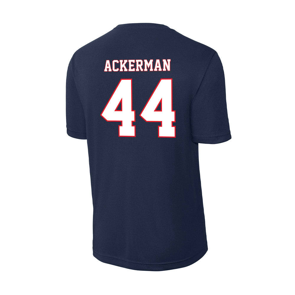 UConn - NCAA Football : Cooper Ackerman - Activewear T-Shirt-1